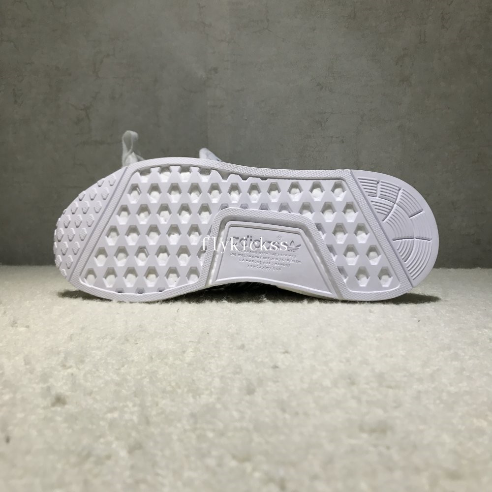 Real Boost Adidas NMD R1 White World